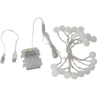Outwell - Delta Light Chain - LED-Lampe Gr One Size gelb/grau