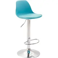 CLP Barhocker Kiel Kunstleder blau