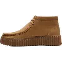 Clarks Schnürschuhe Torhill Moss Damen Light Tan Nubuck-Schuhgröße 39