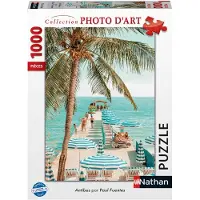 Nathan – 1000-Teile-Puzzle – Antibes / Paul Fuentes Design – Ab 14 Jahren – Perfekte Passform – Kunstfotografie-Kollektion – 12001861