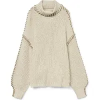 Vero Moda VMNEWCREAM Pullover Strickpullover