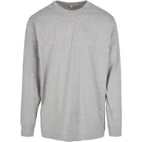 Build Your Brand Long Sleeve Tee With Cuffrib