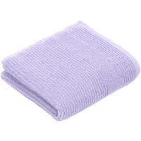 Vossen Handtuch "Tomorrow", lila (iris), B:50cm L:100cm, Webfrottier, Baumwolle, Handtücher, Handtuch