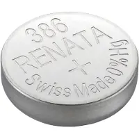 Renata Knopfzelle 386, 130mAh, Silberoxid