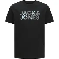 Jack & Jones Jjstyd Corp Splash Tee Ss C.Neck Ln Jnr