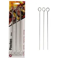 Bigbuy Satz für Appetithäppchen Silber Metall Eisen (6 Stücke): 25 cm