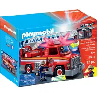 Playmobil City Action Rescue Ladder Unit, Fahrzeug-Set, Fire Engine, 4 Jahr(e), Mehrfarbig