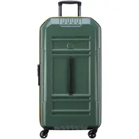 Delsey Paris Paris Trolley Rempart – Erweiterbar – TSA Schloss – 4 Rollen – 80 cm – Dunkelgrün