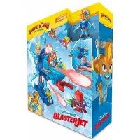 Magic Box S Blaster Jet Figur Mit Rotierendem Lader Und 6 Projektilen