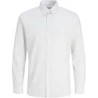Jack & Jones Jrebgavin Solid Shirt Ls Noos