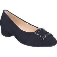 Gabor Pumps 323.17, Rauleder, Schwarz, Damen