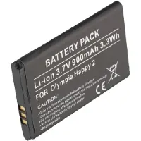 AccuCell Ersatzakku für Olympia Happy 2, Li-ion, 3,7V, 900mAh, 3,3Wh