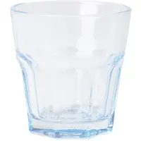 Nobrand Costa Nova & Casafina - Waterglas 'Malmo' (Blauw, Set van 4)