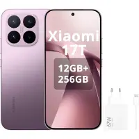 Xiaomi 17T 5G 256GB 12GB, 6,59" 120Hz augenschonendes Display, 6500mAh, 67W HyperCharge, Leica 5X Telekamera, Dual-SIM, Violett(mit Netzteil)