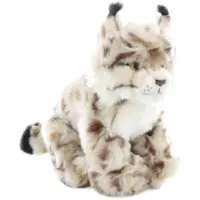 Uni Toys Plüsch-Luchs 28 cm - ECO - FRIENDLY