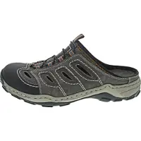 Rieker Herren Sneaker Pantolette grau, Herren:42 EU
