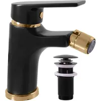 RAV copy of Bidet, WC Einhebelmischer COLORADO in Chrom mit Siphon SLEZAK