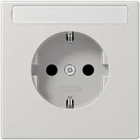 JUNG LS1520KINALG SCHUKO Steckdose mit Schrift für KI
