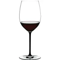Riedel 4900/0B, Universelles Weinglas, Standard-Glas, Kristall, Glas, Schwarz, Einfarbig, 709 ml