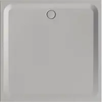 Bette BetteUltra Rechteck-Duschwanne mit Minimum-Wannenträger, 1500x1500x35mm, 5984-413T1