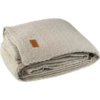 Town & Country Tagesdecke Carolina Beige Sand Baumwolle-180 x 260 cm