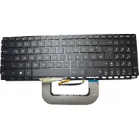 Bucom Tastatur mit Baklite für Asus X705N X705NA X705NC X705BA X705Q X705QA X705QR A705U M705U R702U X705M X705F X705Q X705N