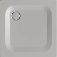 Bette BetteUltra Rechteck-Duschwanne mit Minimum-Wannenträger und BetteAntirutsch Pro, 850x850x25mm, 1589-413AE,T1