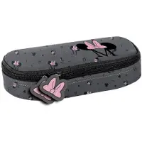 Sonstiges PASO Federmäppchen Federmappe Federtasche Case Leer Minnie Mouse, DM22BB-013 Grau Schwarz Pink Rosa Mädchen
