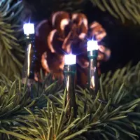 F-H-S International 400 LED Lichterkette Weiß 40 m Weihnachtsbaum Beleuchtung