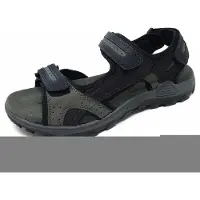 Rohde 5945 Mount Herren Trekking Sandalen Leder, Größe:40 EU, Farbe:Schwarz