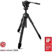 Manfrotto ONE Cf mit 500X Fluidkopf