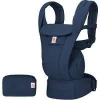 Ergobaby Omni Deluxe Babytrage Cotton, Midnight Blue