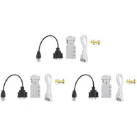 Melitt 3X Kabelloses Modul mit Serieller Schnittstelle RJ45 zu RS232 Leitung Konsolen Leitung mit Serieller Schnittstelle
