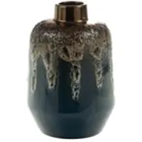 Amadeus Vase Kampagne Nachtblau 28 cm - Rund Keramik 20x20 cm