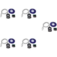 Melitt 6X USB 2.0 to RS485 -485 RS422 -422 DB9 COM Gerät mit Serieller Schnittstelle Konverter Adapterkabel, Prolific PL2303