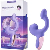 Magic Motion Magic Ponder - 2in1 Klitorisstimulator mit Arm (lila)