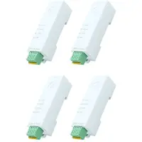 Melitt 4X RS485-zu-Ethernet-Konverter, Winziger Serieller Server USR-DR134, Unterstützt TCP/UDP/HTTP/DHCP/DNSP, Modbus TCP/RTU