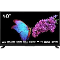 Dyon Enter 40 Pro X2, 101,6 cm (40"), 1920 x 1080 Pixel, Full HD, LED, DVB-C, DVB-S2, DVB-T, DVB-T2, Schwarz