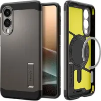 Spigen Samsung Galaxy S25 Edge Hülle - Kunststoff - - Backcover/Hard Case - Dunkelgrau