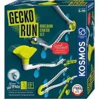Kosmos 620950 Gecko Run, Starter Set, Erweiterbare Kugelbahn für Kinder, Vertikale Kugelbahn, Murmelbahn, Lernspielzeug und Konstruktionsspielzeug ab 8 Jahren
