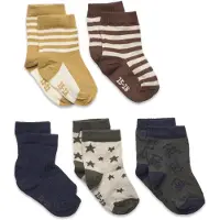Minymo Socken - 5er-Pack - Drossel - - 19/22 - Socken