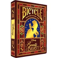 Bicycle Disney - Beauty and the Beast (Designer Spielkarten, Poker, Skat,...)