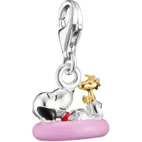 Thomas Sabo 2244-427-7 Charm Snoopy Woodstock und Schwimmring 925 Silber