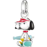 Thomas Sabo CC1345-664-7 Connect Charm Snoopy Schirm und Koffer 925 Silber