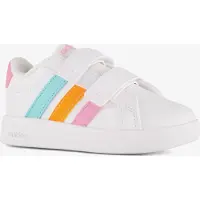 Adidas GRAND COURT 3.0 CF J Kleinkinderschuh Weiß Mehrfarbig Gr. 25