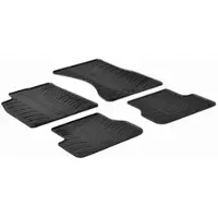 VAICO Fußmatten Set Gummi für AUDI A6 Avant (4G5, 4GD, C7) Vorne+Hinten