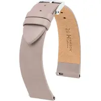 Hirsch 03902195-2-20 Uhren-Armband Cashmere M 20 mm Leder Taupe