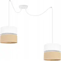 Light11 HOME Spider Deckenhängelampe, Lampenschirm 20 Cm Weiss