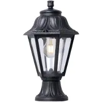 Fumagalli 1891 Aussenbeleuchtung Fumarole Schwarz Farbe Aque E27 Line Microlot/An Artikel-Nr.: E22110000Axe27