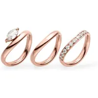 Purelei Lumi Trio Ring Set